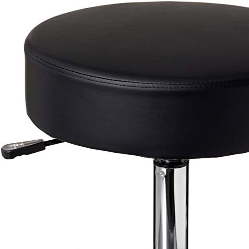 Boss Office Products Тешки стол за гости во црна боја 350 фунти. & Бидете добро медицински Спа столче во црно