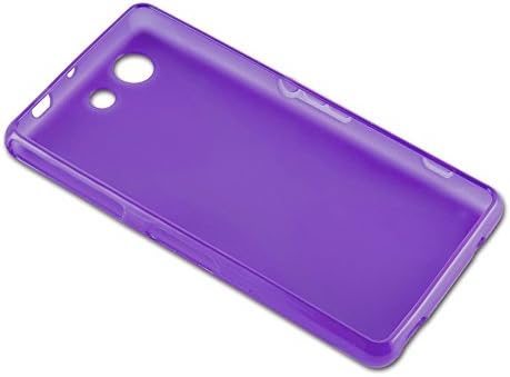 Кадорабо Случај Компатибилен Со Sony Xperia Z3 Плус Мини Во Пастелно Виолетова-Отпорен На Удари И Отпорен На Гребење TPU Силиконски Капак -