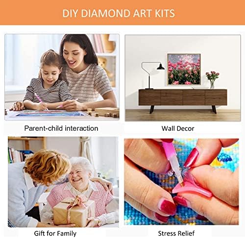 Whitelotous Owl Diamond Compate Kits, 5D Diamond Art комплети за возрасни делумни специјални облици со дијамантски слики за дијаманти за деца почетници,