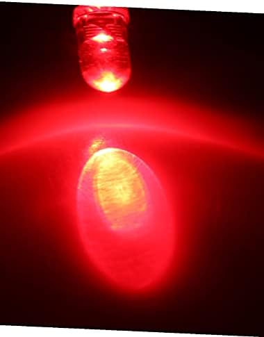 Нов LON0167 63PCS 5mm црвена LED светла светла светла ламба што емитува диода DC 3V-6V (63pcs 5mm ROTE LED hell_e heal_e lampe emittierende diode