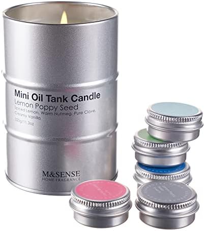 M & Sense миризлива ароматерапија свеќа, подароци за олеснување на стресот за жени, горење 70 часа, свеќи за домашна миризба, природна