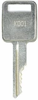 Временски чувар K065 Клуч за алатки за замена: 2 копчиња