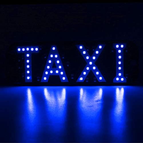 Берфи Животот ПРЕДВОДЕНА Такси Светлосен Знак, LED Индикатор Светла Кабината Врвот Знак Шофершајбната Светилка Декор Со Вшмукување Чаши