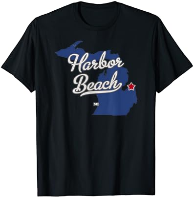 Маица на маицата Харбор Бич Мичиген МИ