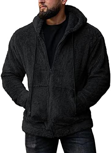 Menssdq мантиски палта и јакни, модни долги ракави на отворено мантили плус големина зимски затворен врат вграден со средна тежина7