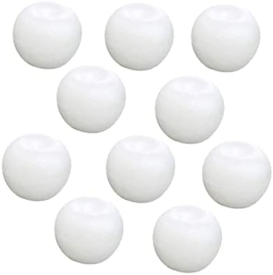 Холибана 10 парчиња природен декор рачно изработени украси домашни украси топки за училишен рачно изработен проект бел занаетчиски