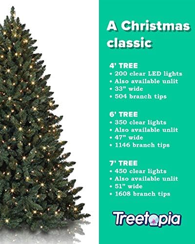 Класици на дрвјата балсам смрека со целосна форма на вештачка елка од 4 нозе вештачки празник елка со метален штанд, зелена боја