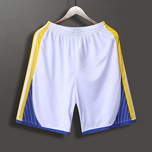 Miashui Pack for Men Men Athletic Basketball Sharts Mesh Брза сува активна облека со џебови мажи патеки за патеки