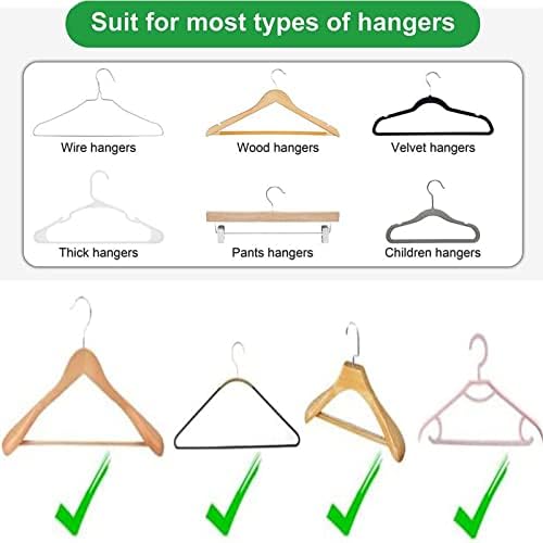 Hooks Hooks Premium Hanger Hooks Cascade Hangers Hooks Connects за да создадете до 5x повеќе простор за плакари, лесен за употреба