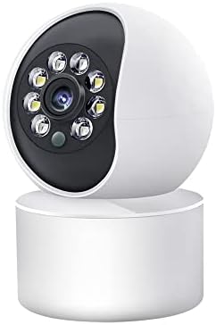 Безбедносна домашна камера, 1080p 2.4G WiFi Smart Ip Cam Cam со ноќна визија, двонасочен аудио, AI Human Detection, Cloud & SD