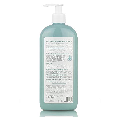 Clear Institute Anti -Fall Shampo Shampoo - чисти, храни и се зајакнува - престанува да паѓа и го стимулира растот | 97% природни состојки, 400 милиметар