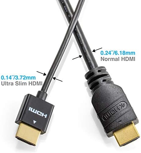 NTW 49,5 стапки. Ултра тенок високи перформанси HDMI кабел w/Redmere Technology, 28Awg, v1.4 m-m-NHDMI4S-15M/28C