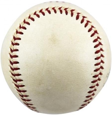 Тигрите Тај Коб до Ширли од 8/8/57 потпишан OAL Бејзбол JSA #xx00562 - Автограмски бејзбол