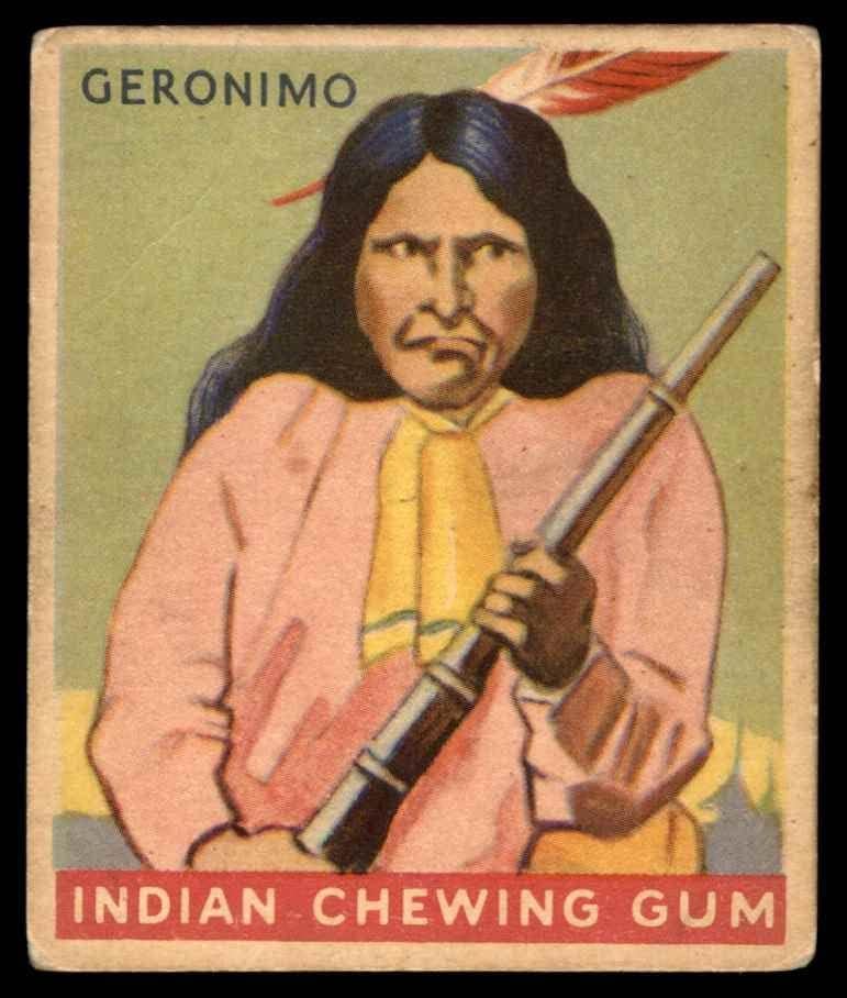 1933 година Гуди Индиска гума за џвакање 25 Геронимо ВГ