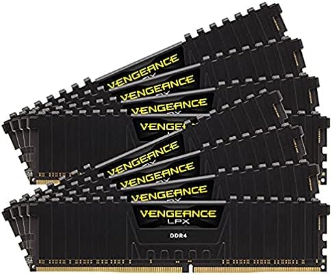 Corsair Vengeance LPX 256GB DDR4 3200 C16 1.35V Десктоп меморија - црна