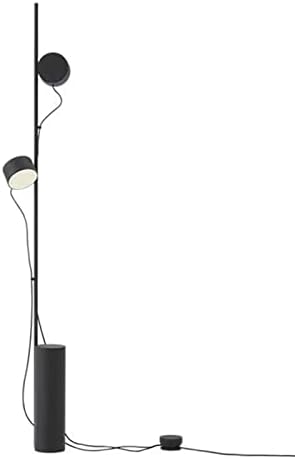 AKNHD лак подни ламби модерна дизајнерска креативна ламба за подножје, едноставна црна аголна ламба студија за кревети, под подот, предводена