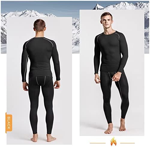 Кошули за компресија на Tesuwel за мажи кошули со долг ракав вежбање mens upf 50+ трчање велосипедски базен слој врвот, потдање