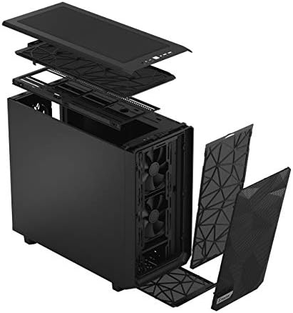 Фрактален Дизајн Meshify 2 Црна ATX  Флексибилни Средна Кула Компјутер Случај