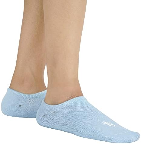 Talkingoxox loafer чорапи јога пилате бамбус памук без шоу / без лизгање ниско сечење супер меко невидливо паметно дневно домашно