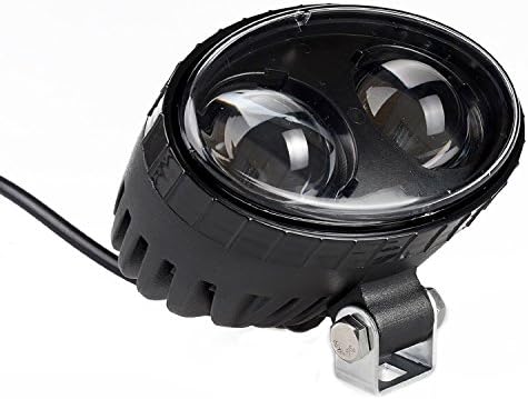 Aomax 8W Cree Blue LED Виљушкар Светло За Безбедност На Светлото Светло Магацин За Педериско Предупредување, 9v-60V LED Безбедносно Светло,
