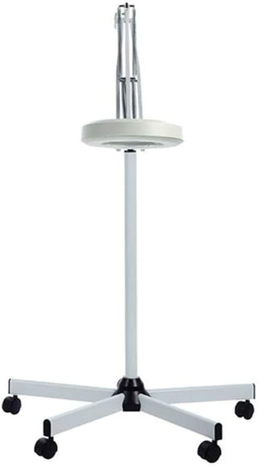 Лупа, 5x LED Лупа Подна Лампа-Салон 5 Тркала Тркалање База Прилагодливи Вртливата Рака Читање Лупа Светлина Со Гуска-За Професионални