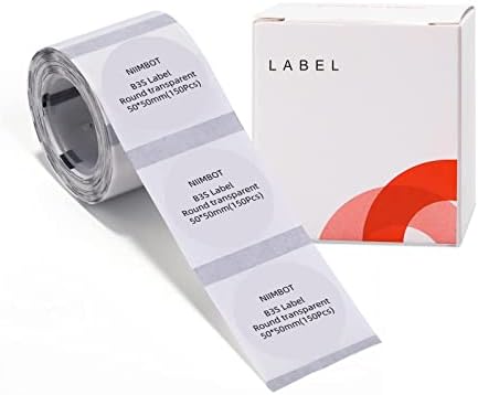 DEEPIN Bundle B1 Производител На Етикети Нов 2 Инчен Термички Печатач За Етикети За Баркод со 1 пакување 50 € 30mm Бела Етикета и 1pack