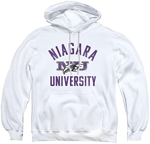 Универзитет Нијагара Официјално пурпурно лого на орли унисекс за влечење на возрасни
