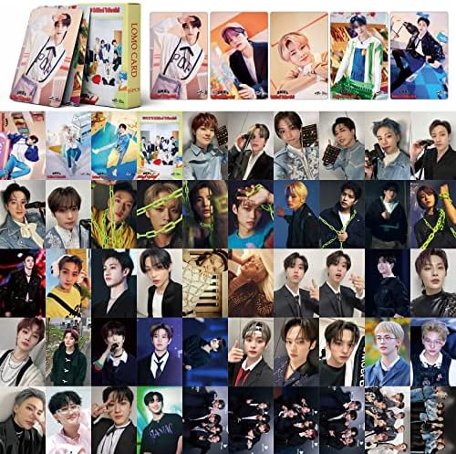 Pyajuu Stray Kids Photo Cards 55pcs Stray Kids 2023 Season's Semonings Kpop Stray Kids Photocards Season's Season 2023 Lomo картички залутани