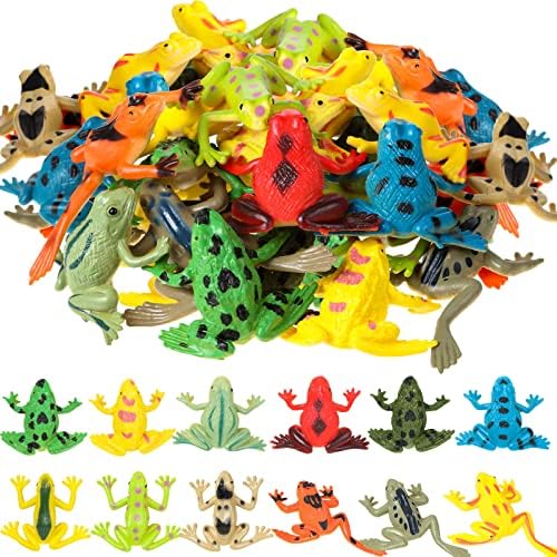 Ченгу пластични жаби играчки ситни гумени материјали жаби мини смешни смајни жаби животинска реална жаба фигура играчки забавни