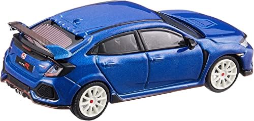 Mini GT 2017 Civic Type R Aegean Blue Modulo Edition 1:64 Diecast Model Car MGT00017