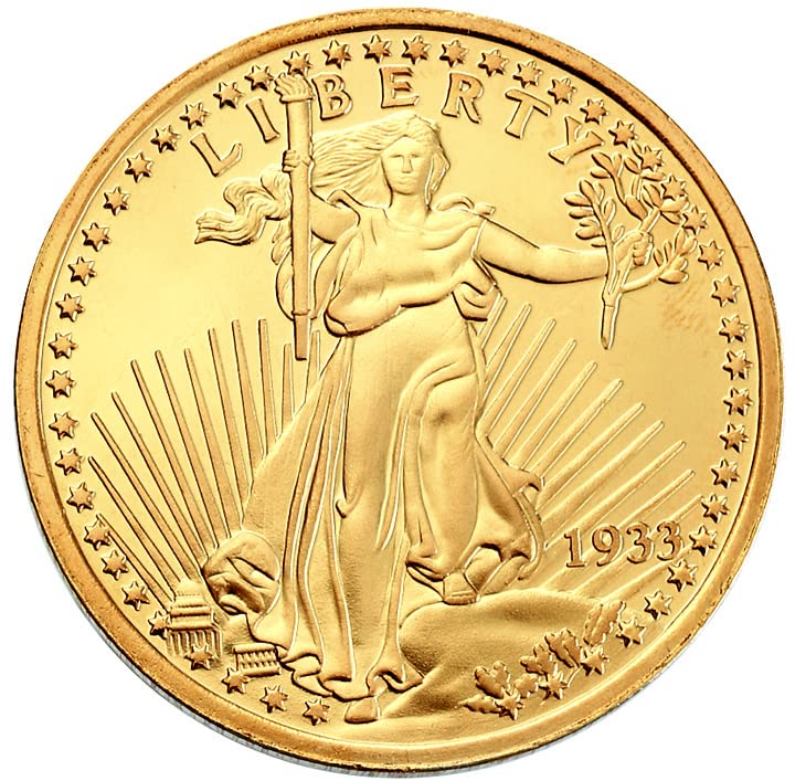 1933 Стр Gold 20 Златен Двоен Орел 2 20 Американска Нане Држава
