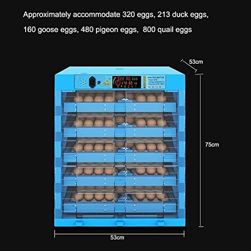 АЛРЕМО 103234536 Автоматски Инкубатор За Јајца Голема Фарма За Пилешко Живина Хачер Дигитален Кабинет Инкубатор Контрола На Температурата