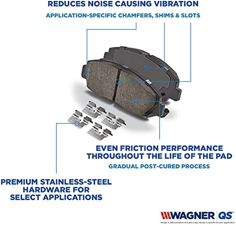 Wagner Brake Quickstop ZD1037 Керамички диск подлога за сопирачки