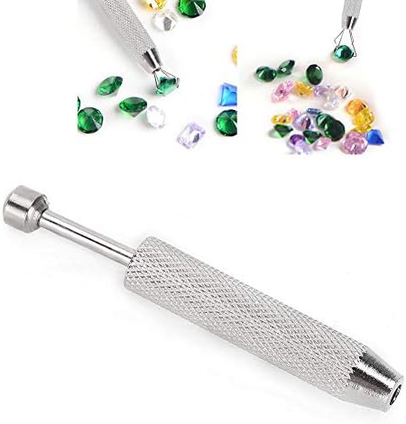 Алатка за пикап на Dewin-Професионална алатка за пикап на држачи за дијаманти, не'рѓосувачки челик 4 Prongs дијамантски канџи