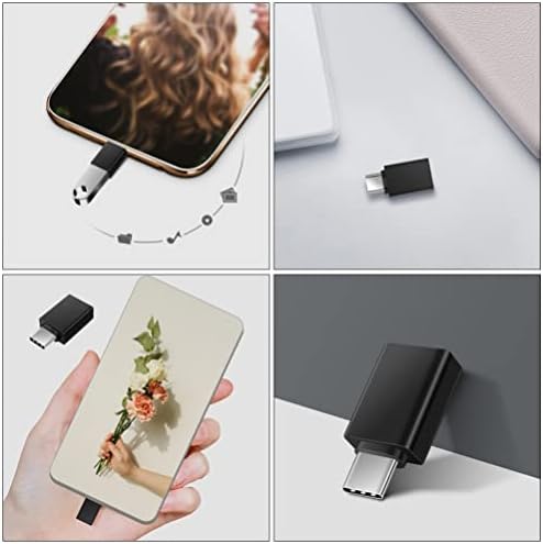 SOLUSTRE Universal Adapter USB Adapters USB Adapters 2pcs USB- C to USB Adapter Type- C Male to USB 3.0 Female Converter Phone USB Adapters