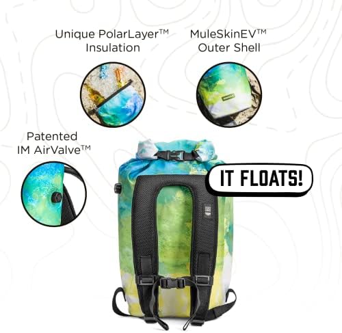 Подигање на ранецот на ранецот на Icemule Jaunt - Бесплатни раце, водоотпорен, 24+ часа ладење, мек едностран ладилник