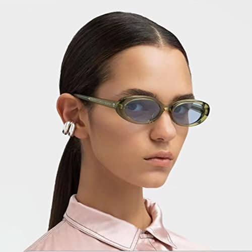 2023 Нови Квадратни Очила За Сонце За Мачки За Жени Во Трендовски Стил Ретро Овални Очила