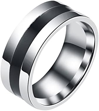 Женски прстени моден титаниум челик од не'рѓосувачки челик змеј двојка прстен модна комбинација легура на прстени за редење на прстени