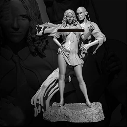 Етрије 1/24 Фантазија тематски антички магични девојки и демони смола модели за модели на ликови Необјавени и необјавени минијатурни