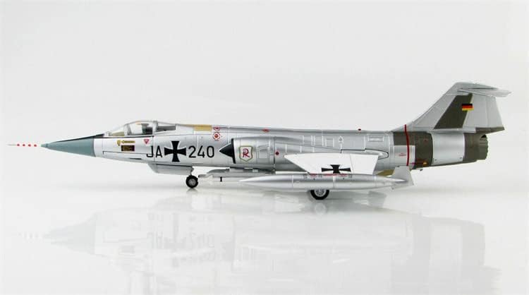 Хоби мајстор Локхид F-104G Starfighter Luftwaffe JA+240 Jg.71 1965 1/72 Diecast Aircraft Pre-изграден модел