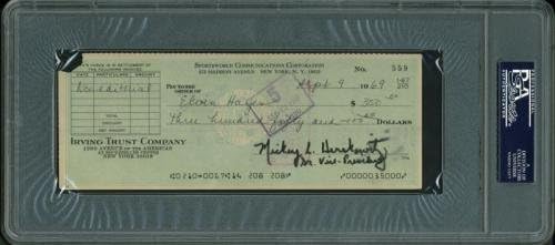 Булетите Елвин Хејс потпишаа 3x8,25 1969 Проверете го ПСА/ДНК плоча - НБА потписи за намалување на НБА