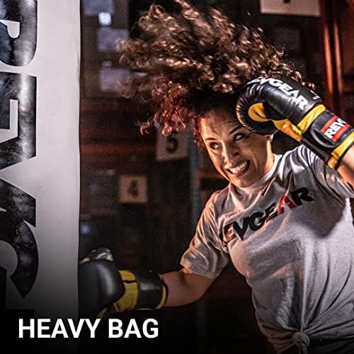 Revgear S5 All Rounder Leather Boxing Grove | Muay Thai Kickboxing MMA спаринг тренинг | Одлична заштита на зглобот и напади за