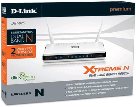D-Link DIR-825 Extreme-N Dual-Band Gigabit Router