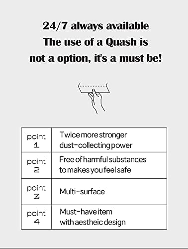 Quash Прилагодлива големина на полнење на влошки за сув подни, мулти површини 60 брои 3 пакувања