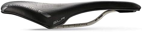 Selle Italia SLR ја засили издржливоста Ti316 Superflow, MTB и патната седла на велосипед - за мажи и жени, седло на трки со кратки нос, црно