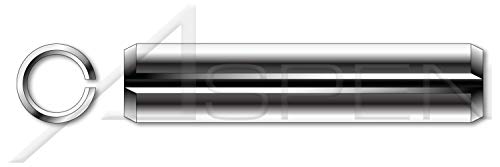 M6 x 55mm, ISO 8752, метрички, склопени пролетни иглички, тешка должност, AISI 301 не'рѓосувачки челик