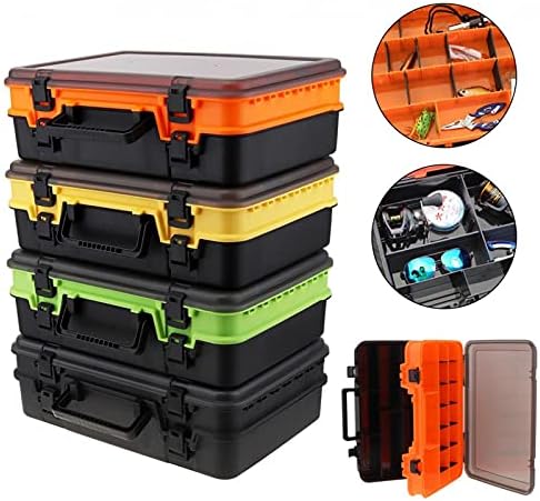 Кутии за алатки Gooffy Multifunction Box Double Endider Dovendy Grappen Garge Graptle Hardwares Hardware Male Parts Organizer
