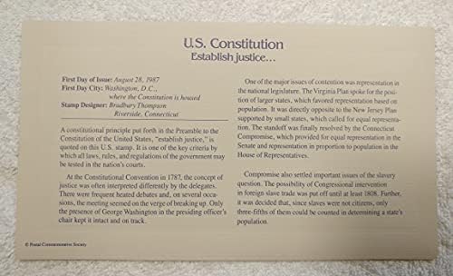 Устав на САД - воспоставете правда… - 22KT златен реплика печат/покритие на првиот ден Плус Инфо картичка - Поштенски комеморативно