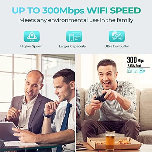 2023 WiFi Extender Signal Booster Booster Coverance до 10000+ Sq.FT и 52+ уреди, засилувач на Интернет за дома, безжичен повторувач на