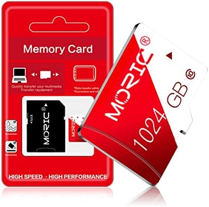 1тб Микро СД Картичка 1024гб Мемориска Картичка Со Голема Брзина 10 За Паметен Телефон,Камери,Нинтендо Прекинувач И Беспилотно Летало